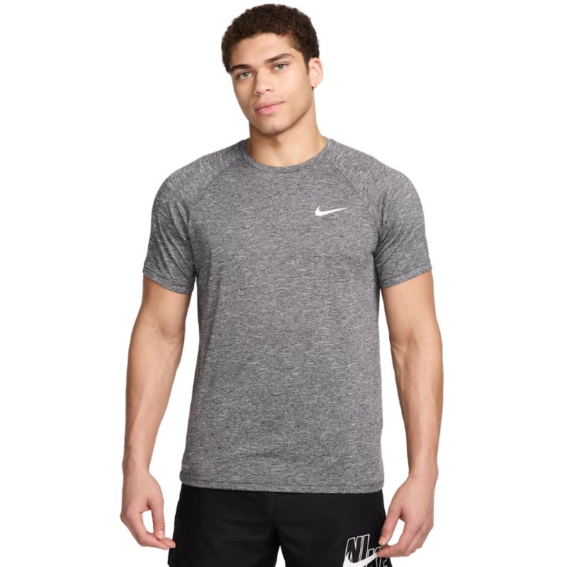 Nike - Heather Short Sleeve Hydroguard (Black)