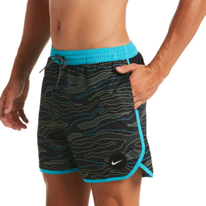 Nike - JDI Camo Diverge 5" Volley Short (Black)