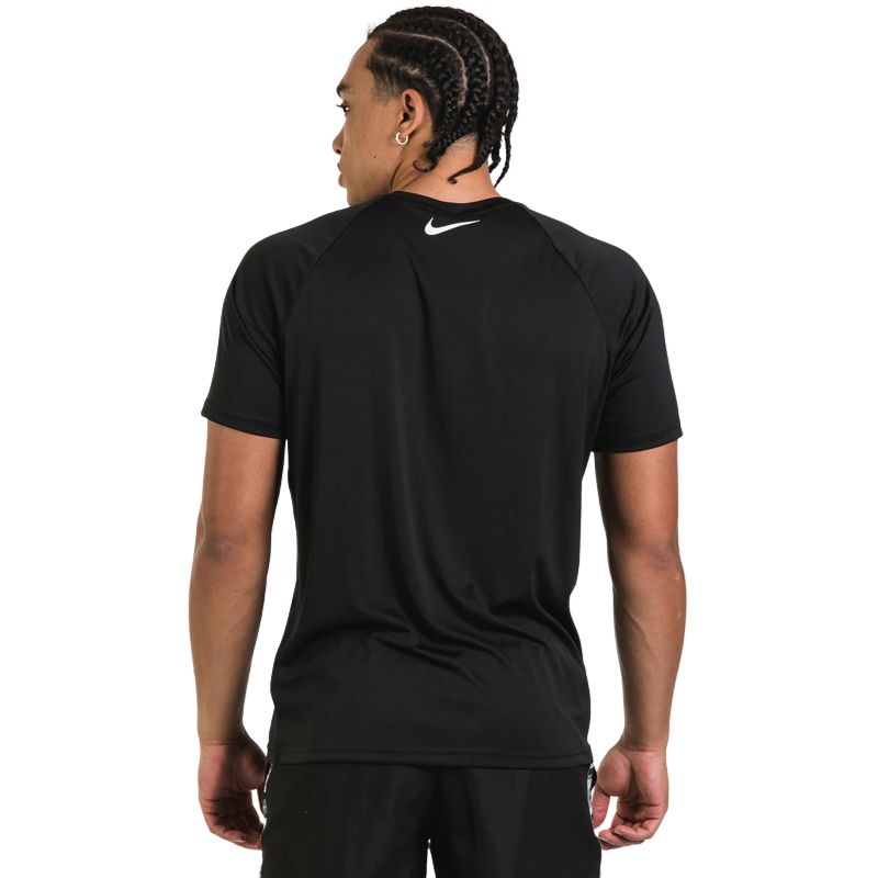 Nike - JDI Swoosh Short Sleeve Hydroguard (Black)