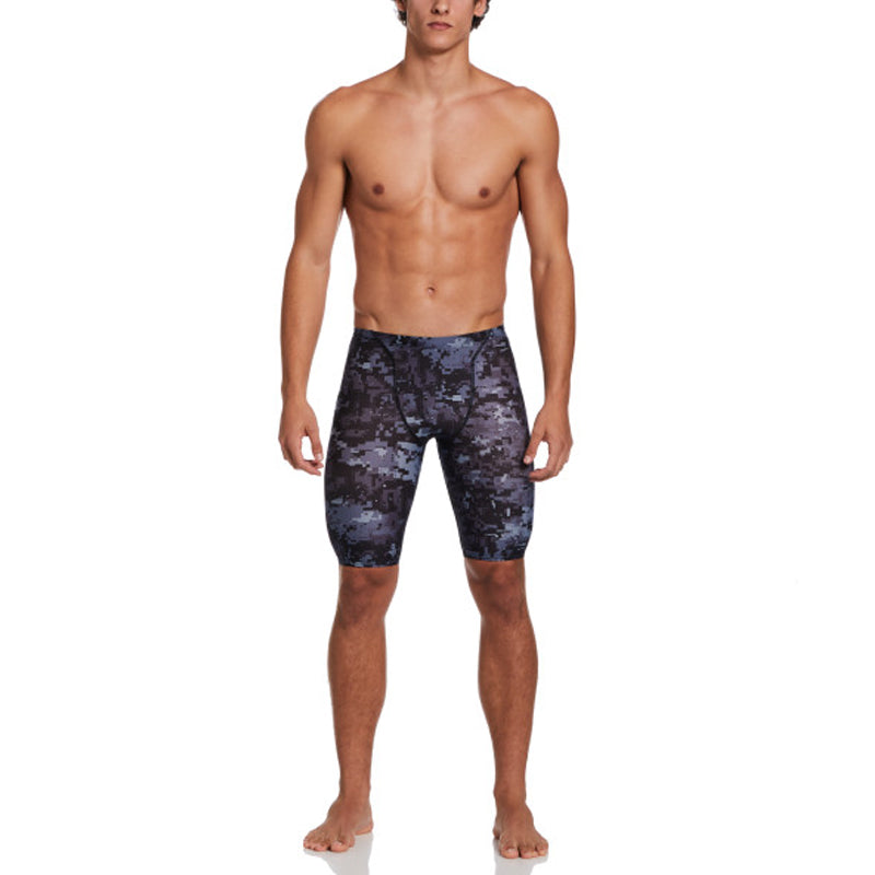 Nike - Men's Hydrastrong Multi Print Jammer (Iron Grey)