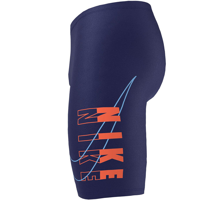 Nike - Multi Logo Jammer (Midnight Navy) - Boys Jammers
