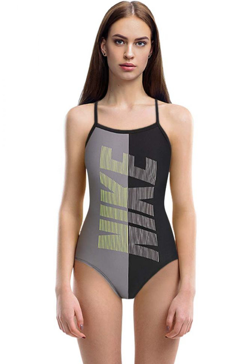 Nike - Rift Racerback One Piece Swimsuit (Black)