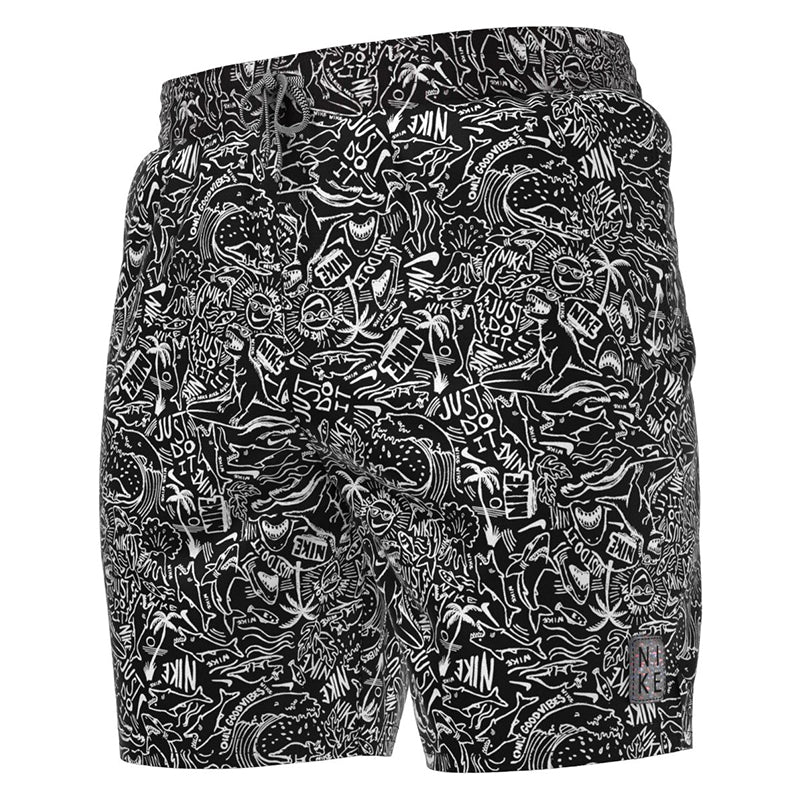 Nike - Shark Icon 7" Volley Short (Black)