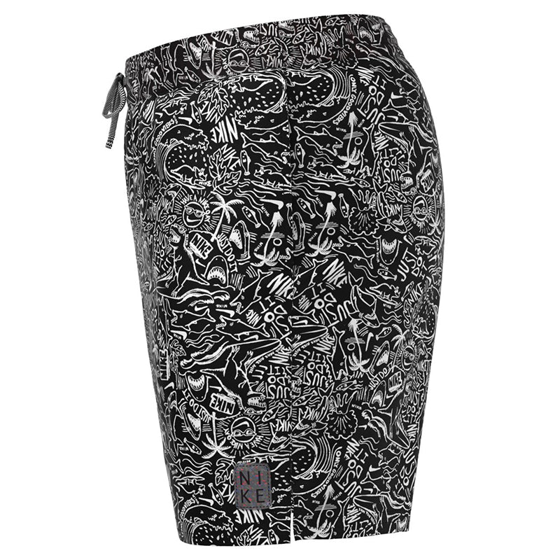 Nike - Shark Icon 7" Volley Short (Black)
