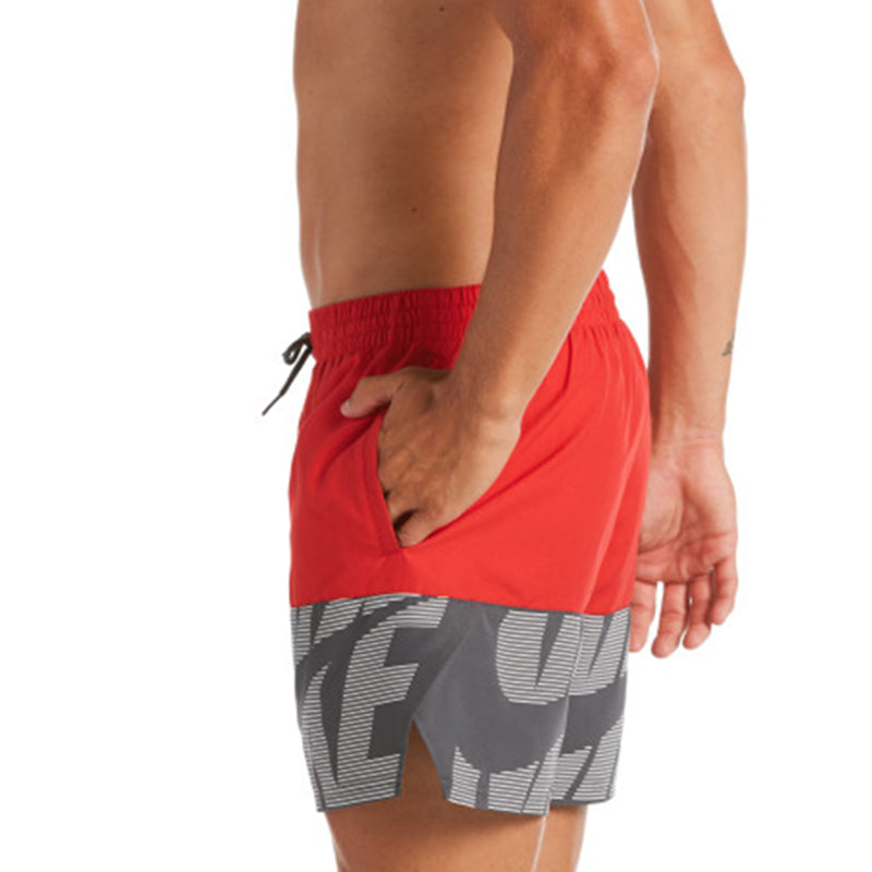 Nike - Tilt Split Breaker 5" Volley Short (University Red)