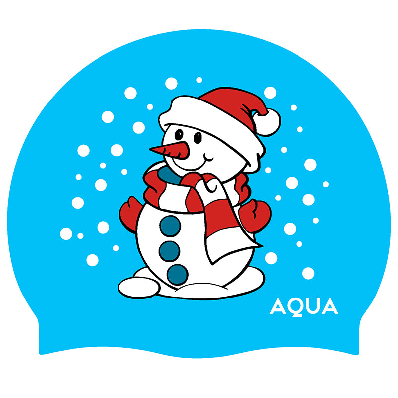 Snowman - Christmas Swim Hat