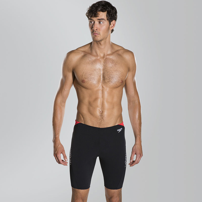 Speedo - Boom Splice Endurance Jammer - Black/White