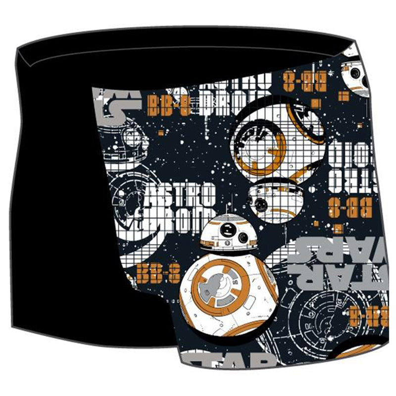 Speedo - Boy's Star Wars Aquashort - Black/White/Orange