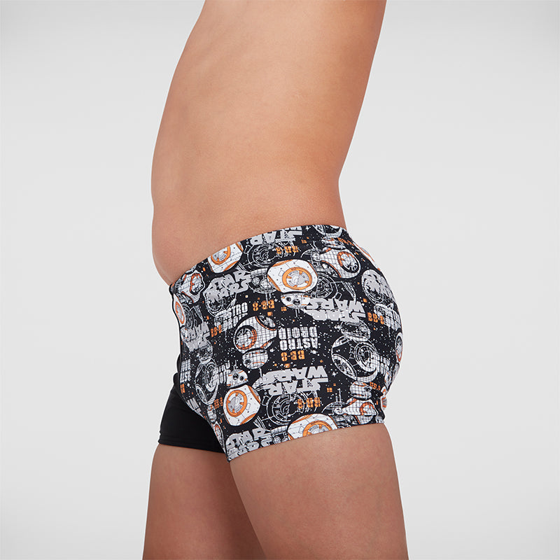 Speedo - Boy's Star Wars Aquashort - Black/White/Orange