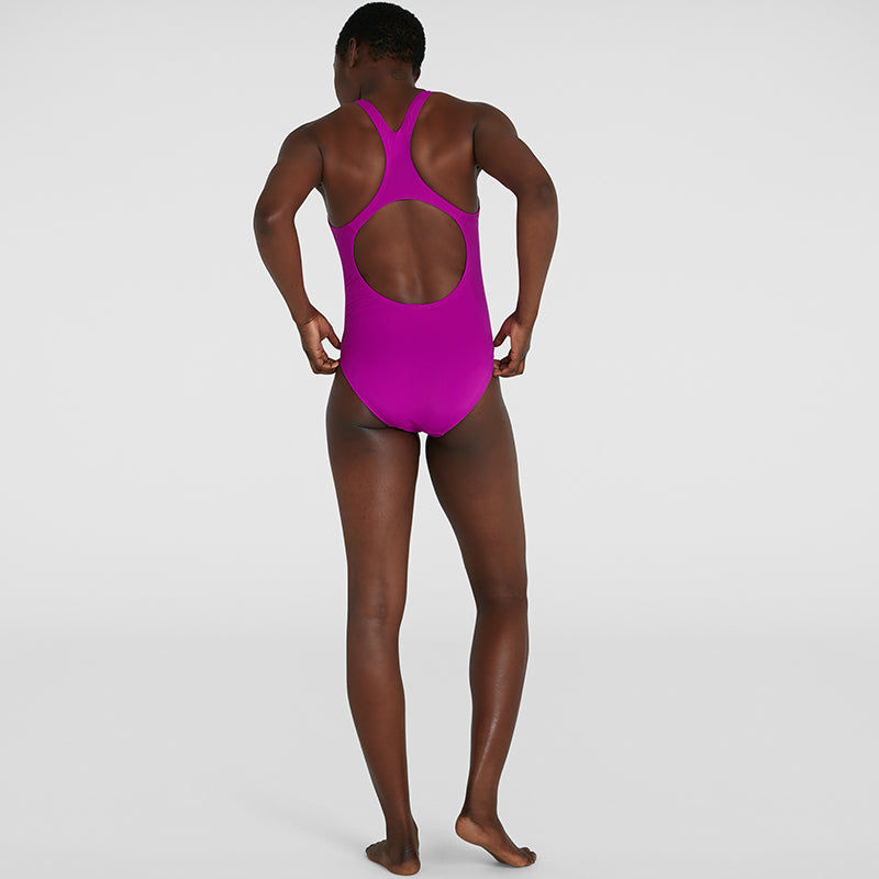 Speedo - Essential Endurance Plus Medalist Swimsuit - Purple