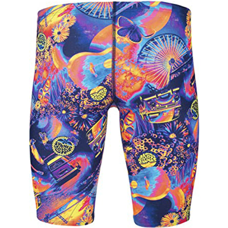 Speedo - High Five Flash Allover Print - Mens Competition V Jammer