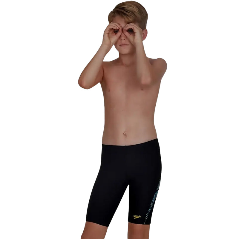 Speedo - Junior Hexagonal Jammer - Black