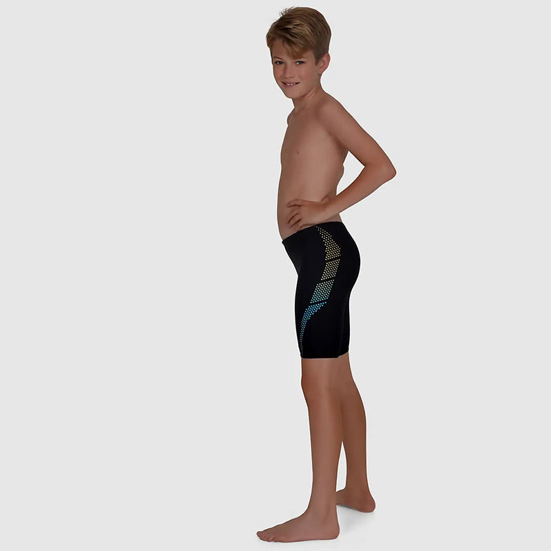 Speedo - Junior Hexagonal Jammer - Black