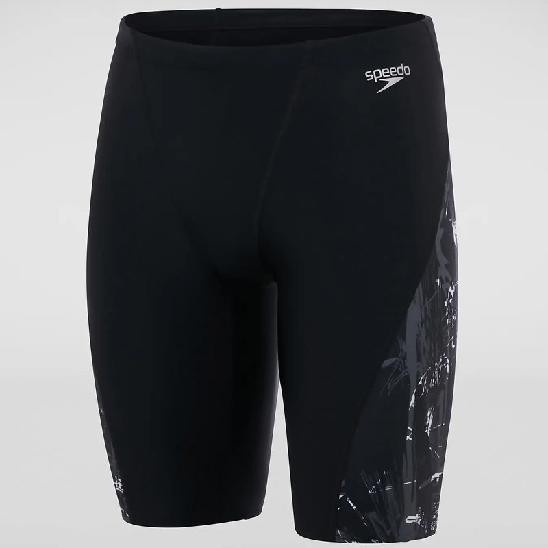 Speedo - Mens Eco Allover V-Cut Jammer - Black/Grey