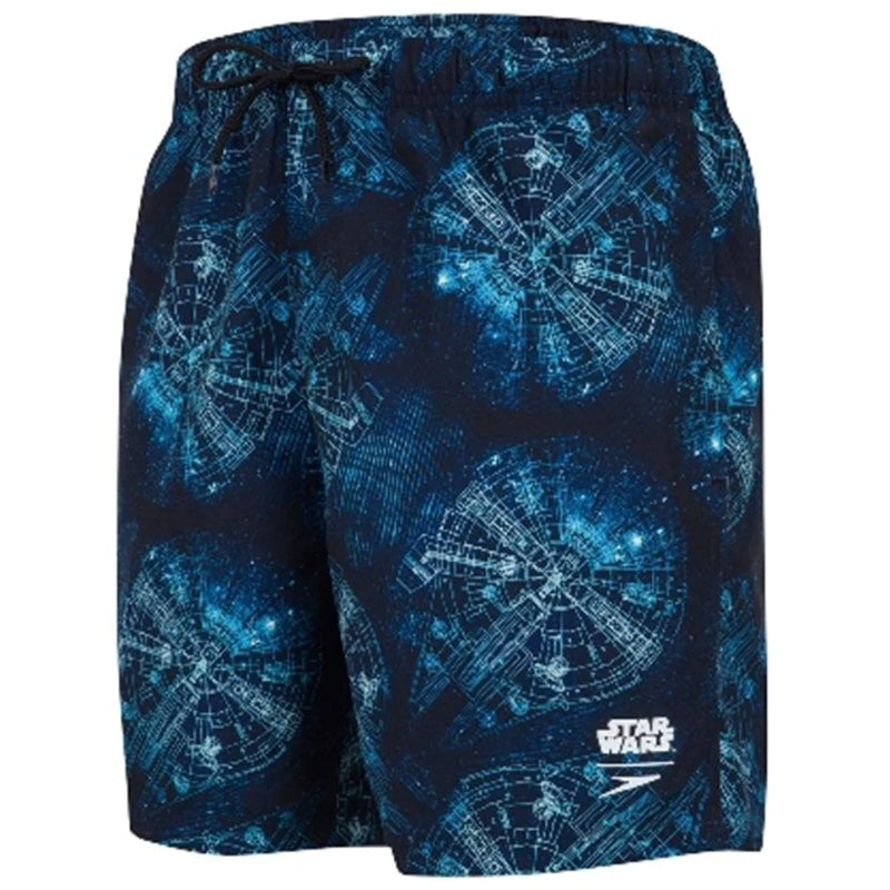 Speedo - Star Wars Death Star 16" Watershort - Black/Blue