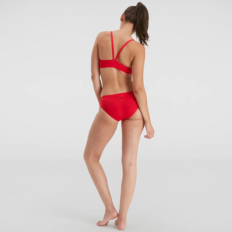 Speedo - Women's Eco Endurance+ Thinstrap Bikini 2Piece - Red