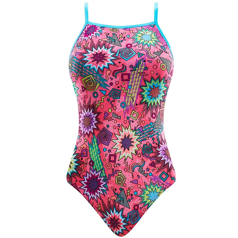 The Finals Funnies - Dynamite Foil Flutterback Swimsuit