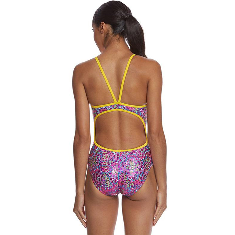 The Finals Funnies - Love Bug Foil Flutterback Swimsuit