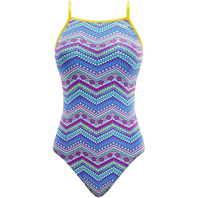 The Finals Funnies - Tribe Vibe Flutterback Swimsuit