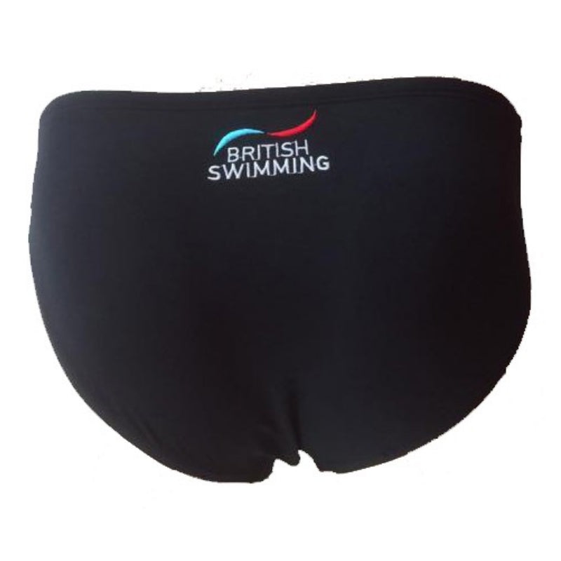 TYR - GB British Swimming Men's 5cm Racer Briefs - Black