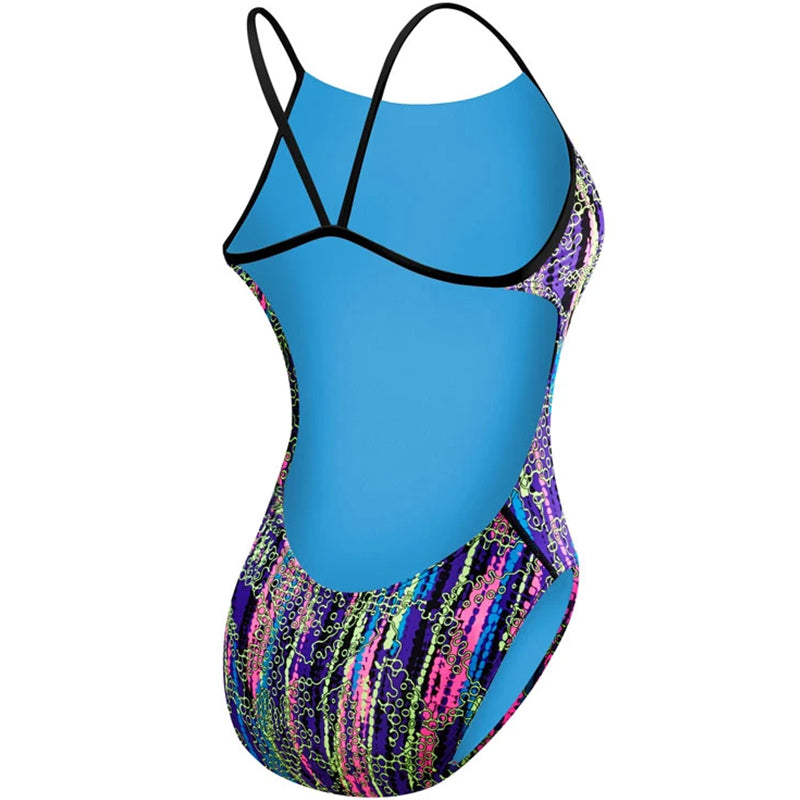 TYR - Hiromi Cutoutfit Ladies Swimsuit - Black/Multi