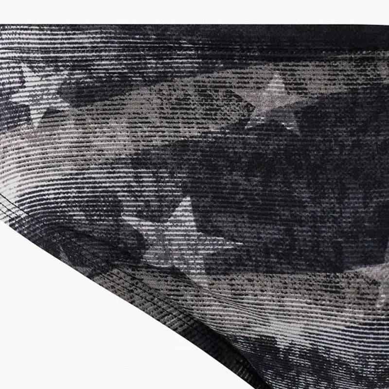 TYR - Men’s American Dream All Over Racer Swimsuit - Black/Grey