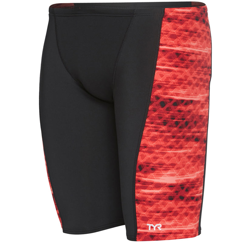 TYR - Men’s Castaway Hero Jammer Swimsuit - Red