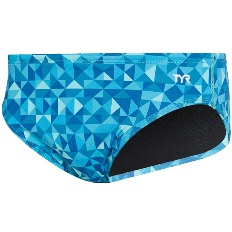 TYR - Men’s Optic Racer Swimsuit - Teal/Multi