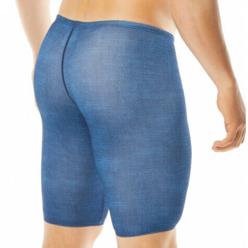 TYR - Men’s Sandblasted Allover Training Jammer - Navy