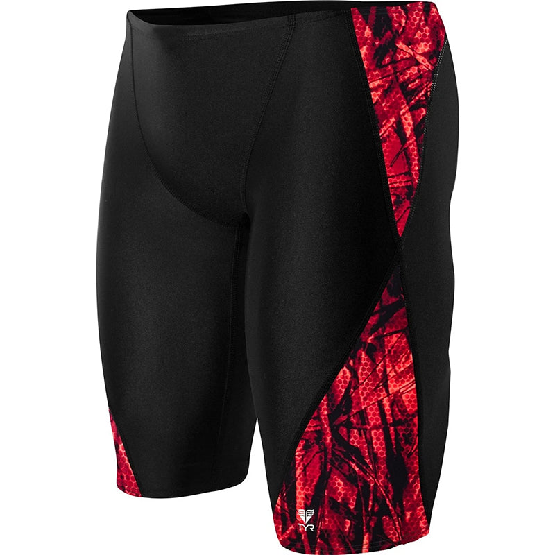 TYR - Men’s Sagano Blade Splice Jammer Swimsuit - Red