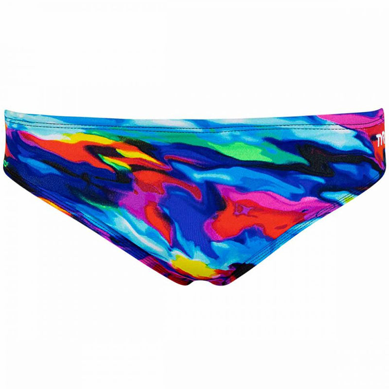 TYR - Men's Synthesis Racer Brief - Blue/Multi
