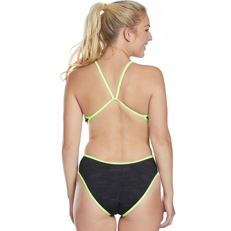 TYR - Sandblasted Monofit Ladies Swimsuit - Black