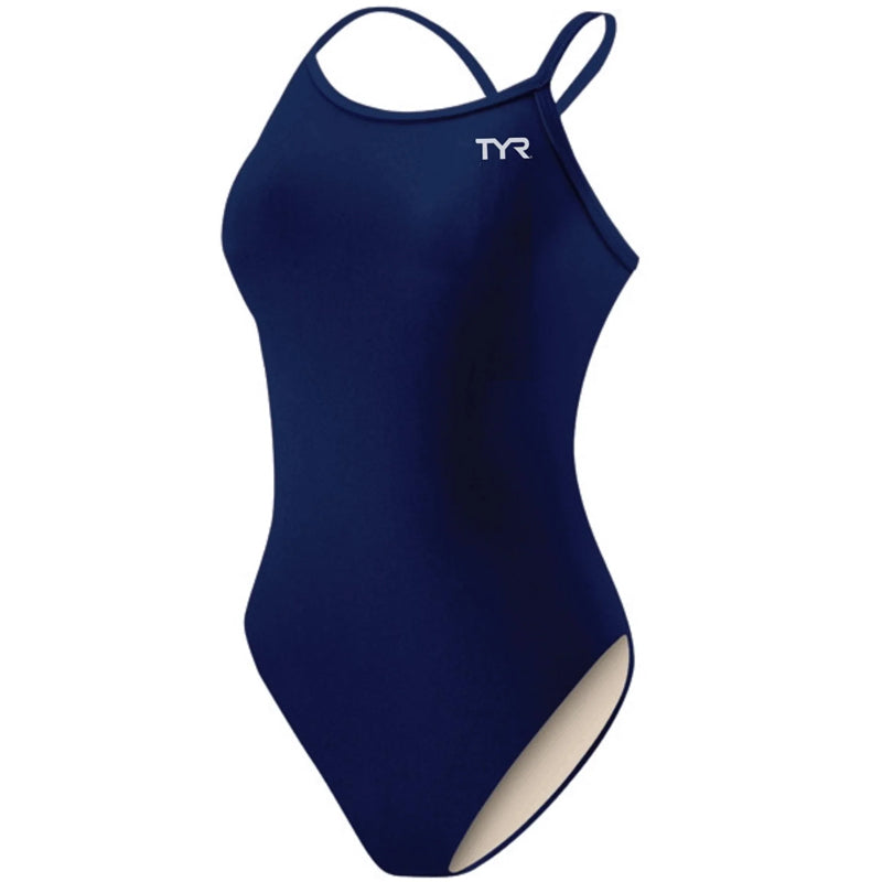TYR - Solid Durafast Diamondfit Swimsuit - Navy