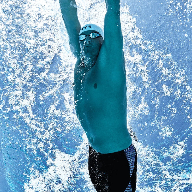 TYR - Tracer-X Racing Mirrored Goggles - Blue/Black