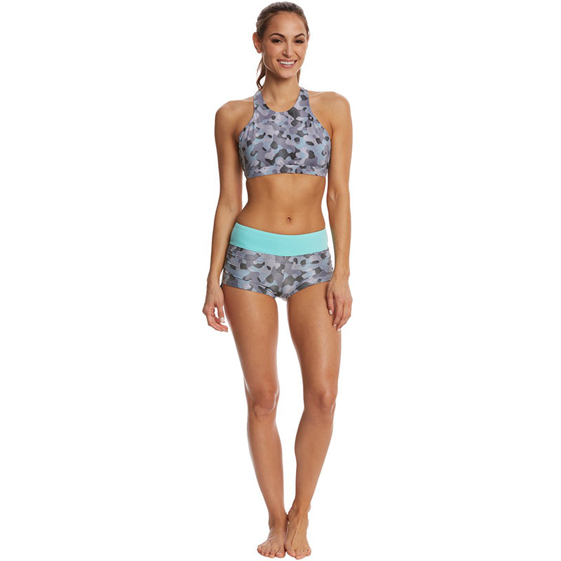 TYR - Women’s Active Kira Top- Lavare - Grey/Mint