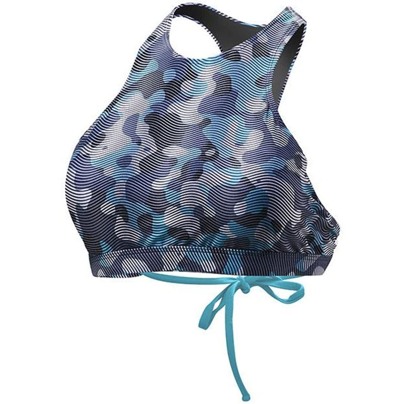 TYR - Women’s Active Kira Top- Lavare - Grey/Mint