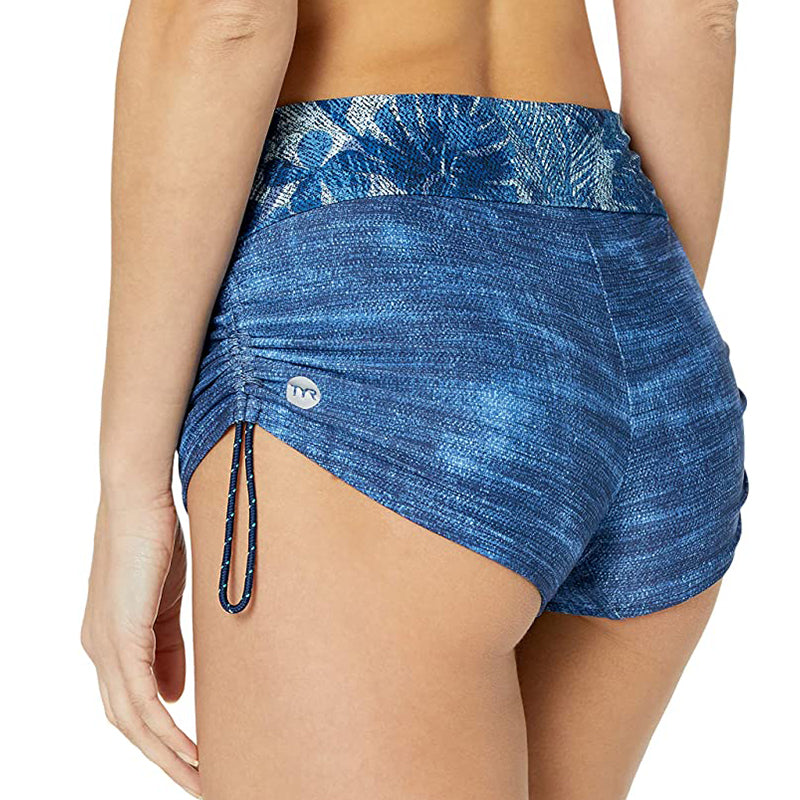 TYR - Women's Active Della Boyshort-Maui - Denim