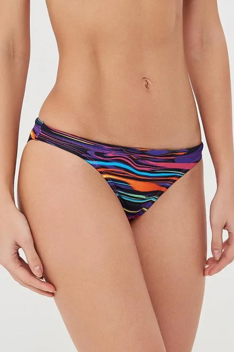 TYR - Fresno Women's Mini Bikini Racer Brief - Purple/Multi