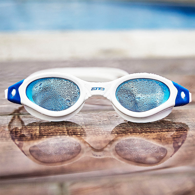 Zone3 - Apollo Goggle Tainted Lens - White/Blue