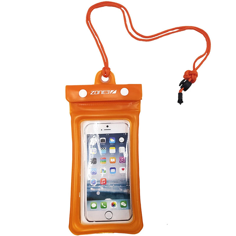 Zone3 - Buoyancy Waterproof Phone Pouch - Orange