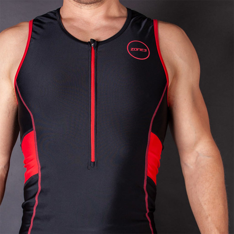 Zone3 - Men's Activate Trisuit - Black/Red