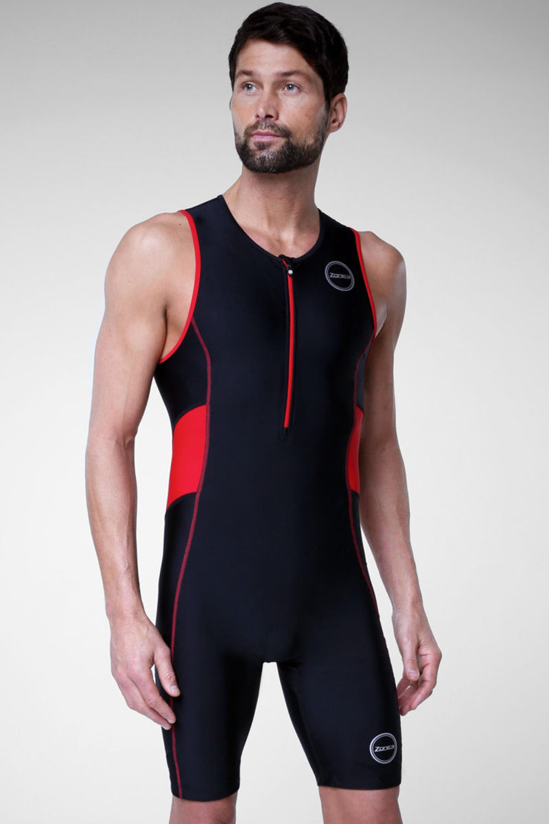 Zone3 - Men's Activate Trisuit - Black/Red