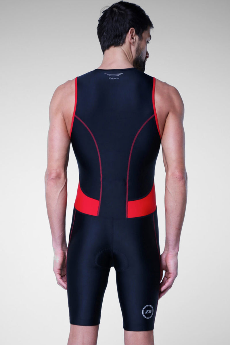 Zone3 - Men's Activate Trisuit - Black/Red