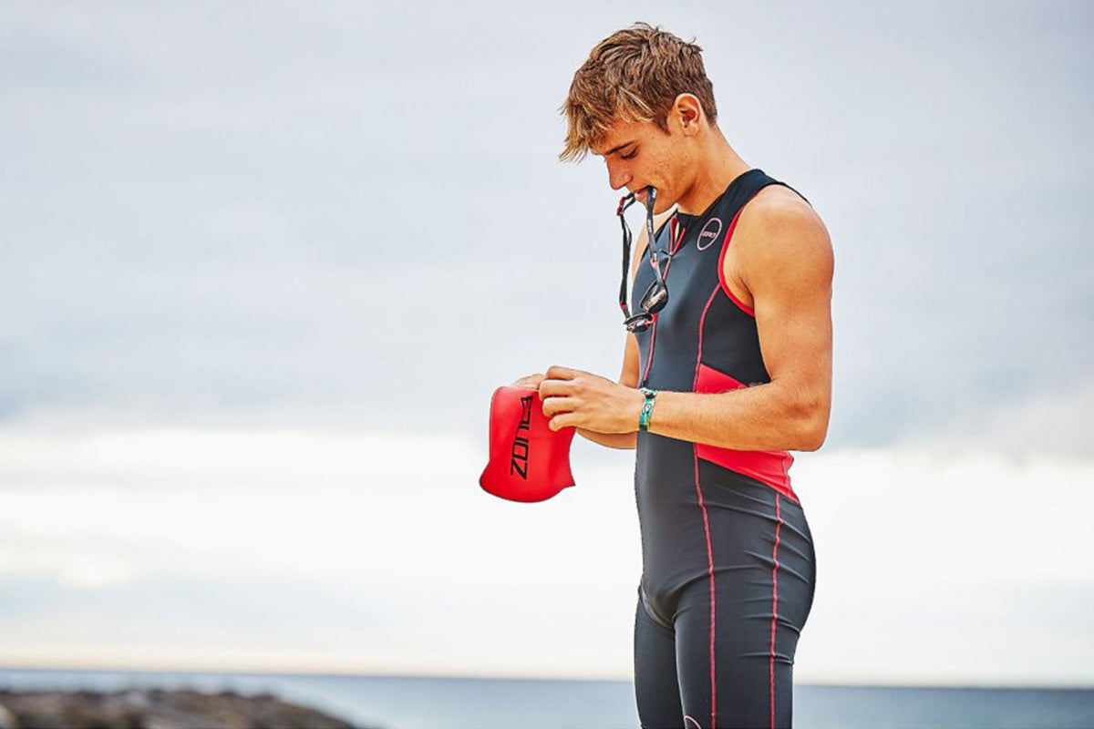 Zone3 - Men's Activate Trisuit - Black/Red