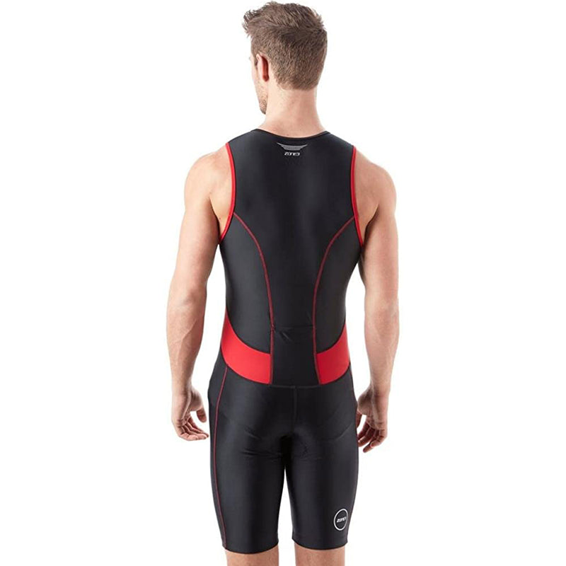 Zone3 - Men's Activate Trisuit - Black/Red