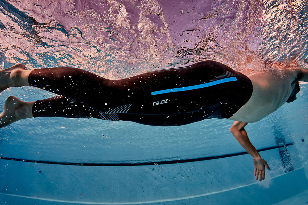 Zone3 - Neoprene Buoyancy Kickpants 5/3mm - Black/Blue