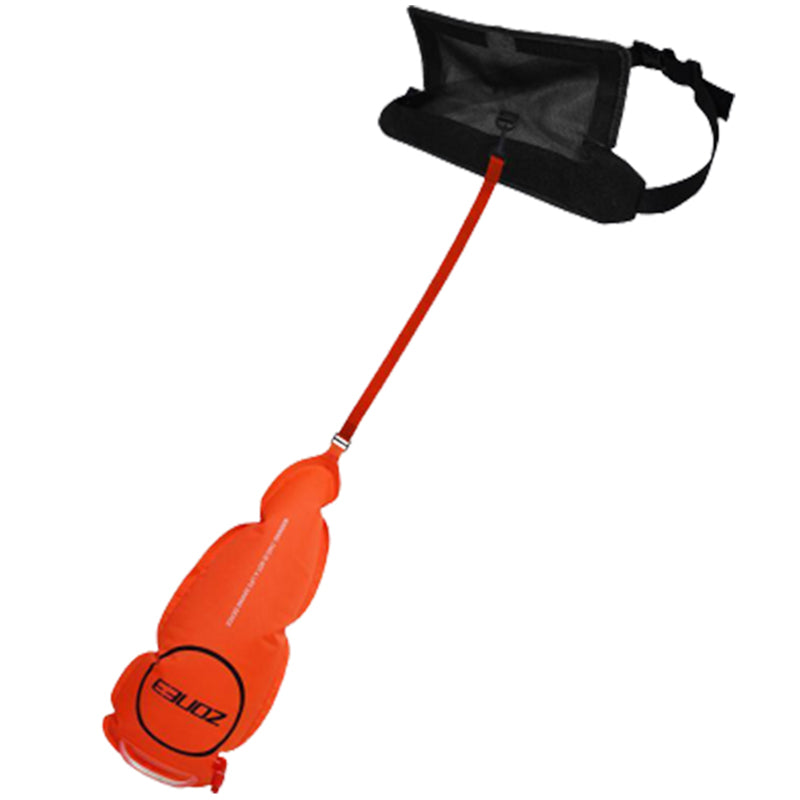 Zone3 - Safety Belt with Tow Float Pouch - HI-VIS Orange