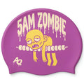 5am Zombie - Halloween Swim Hat - Purple