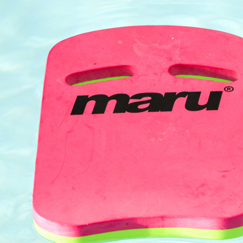 Maru - Two Grip Fitness Kickboard Pink/Lime