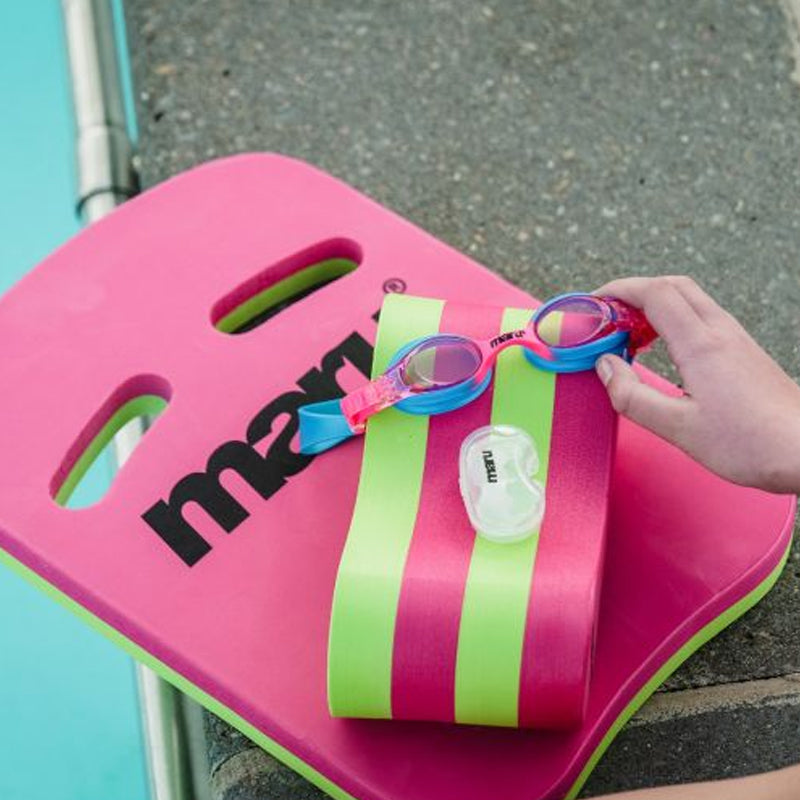 Maru - Two Grip Fitness Kickboard Pink/Lime